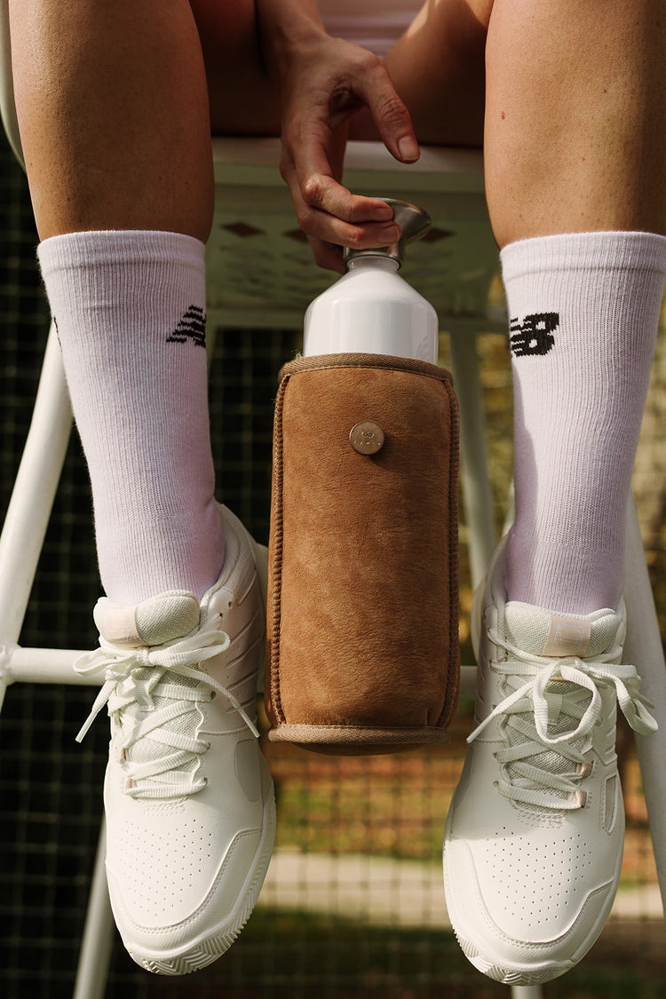 kywie wine camel suede