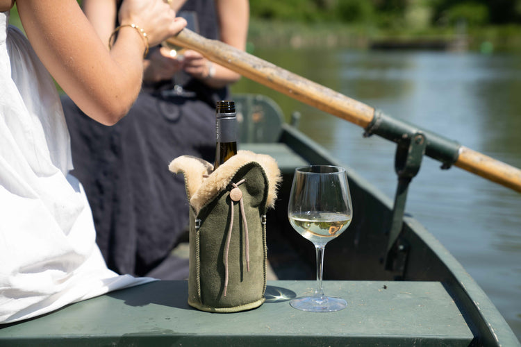 kywie champagne olive suede