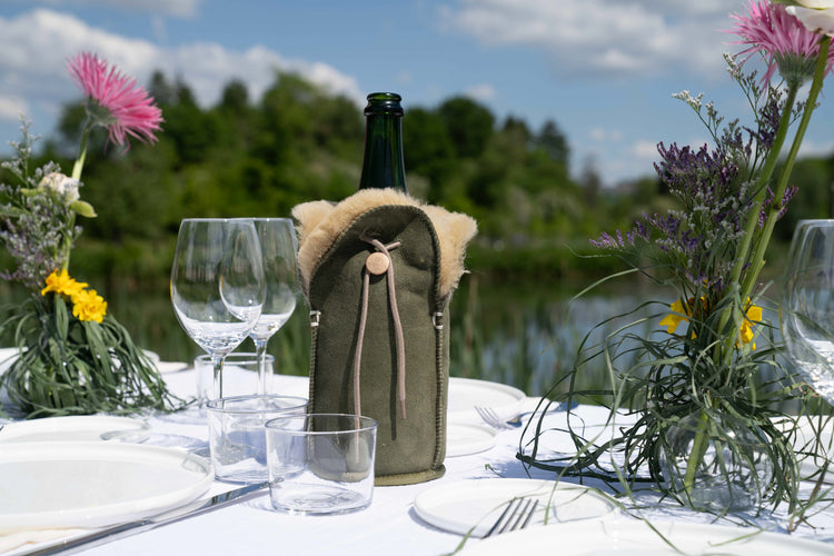 kywie champagne olive suede