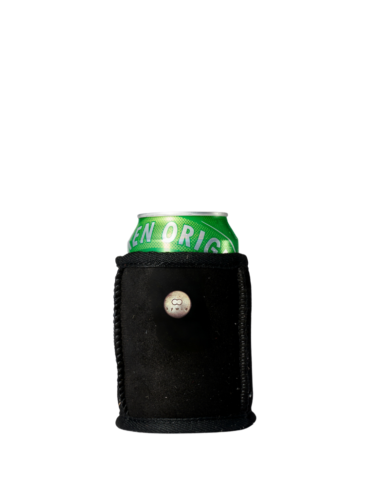 kywie Koozie Black Suede