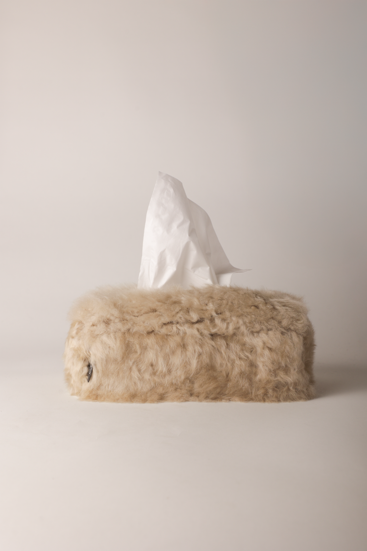 kywie tissue box cover stone fluffy