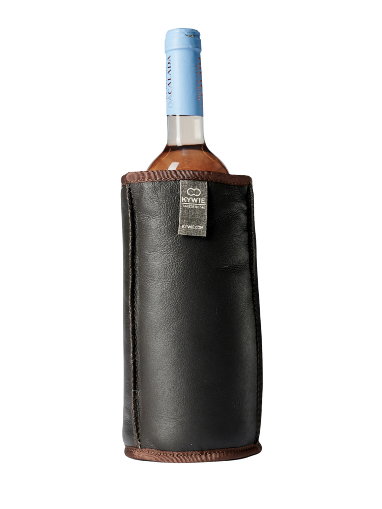 kywie wine brown silk