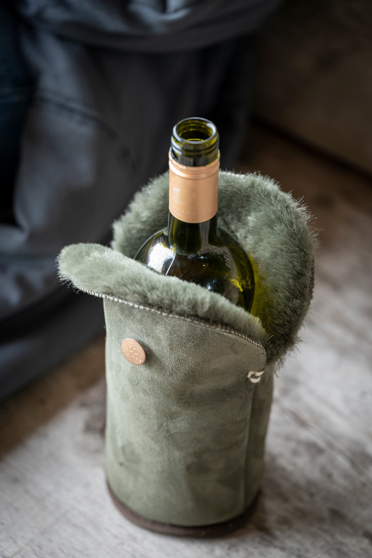 kywie tulip khaki suede