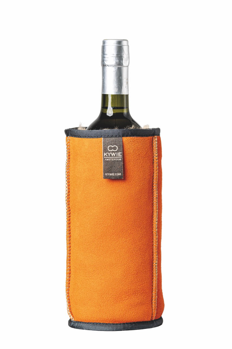 kywie wine orange suede
