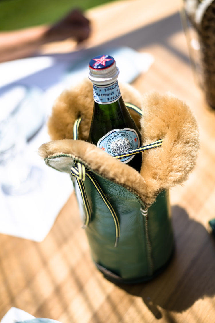 kywie champagne green laque