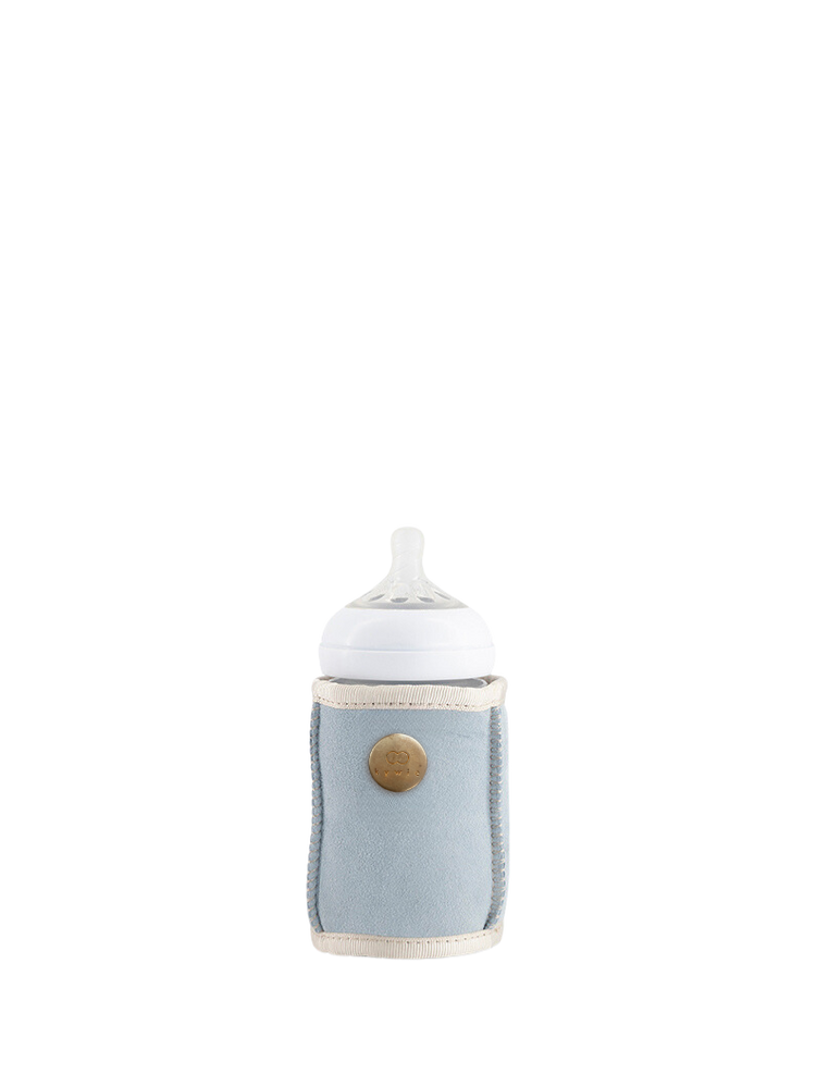 kywie Key Ring Baby Blue Suede