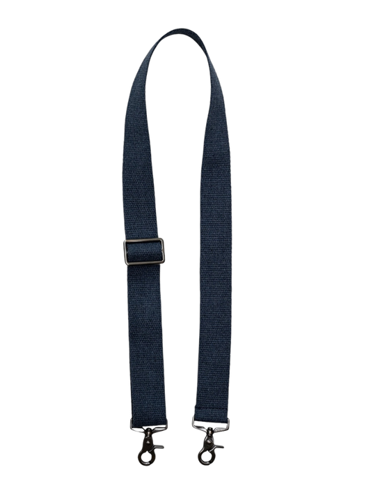 canvas strap blue-grey