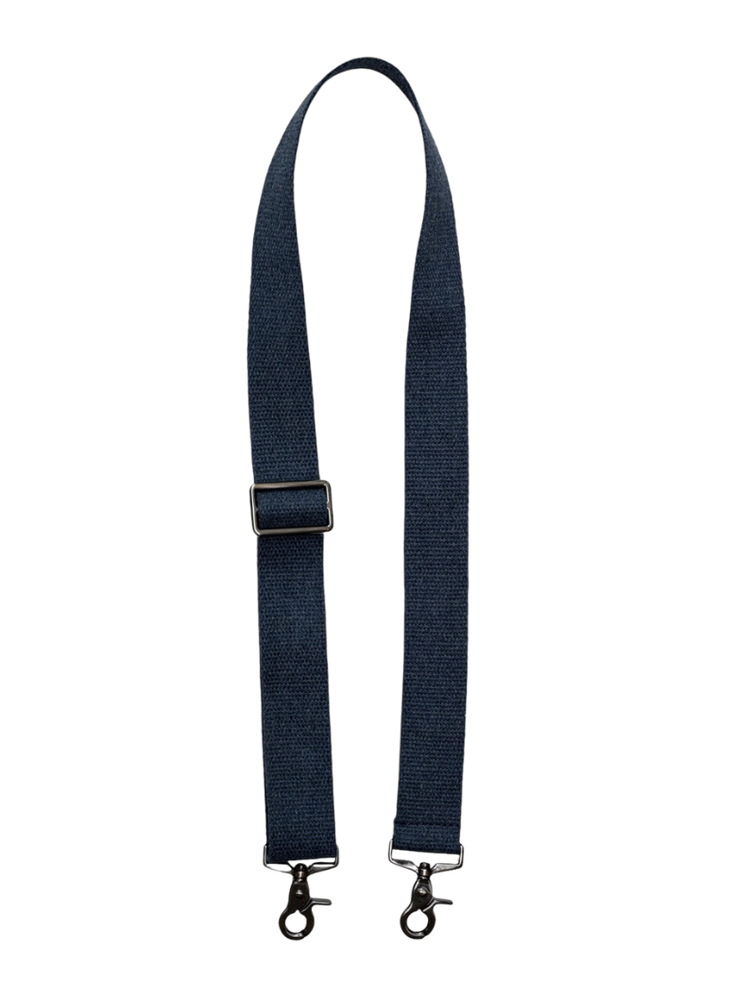 canvas strap blue-grey
