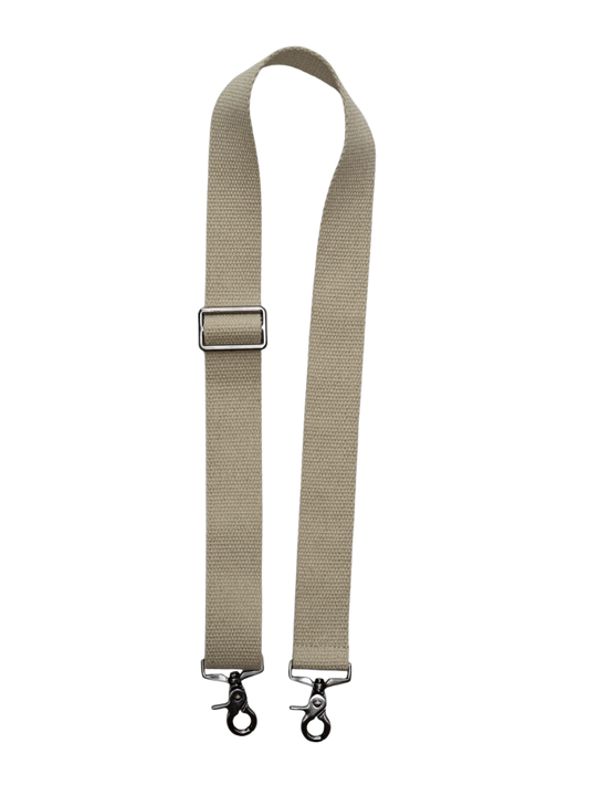 canvas strap beige