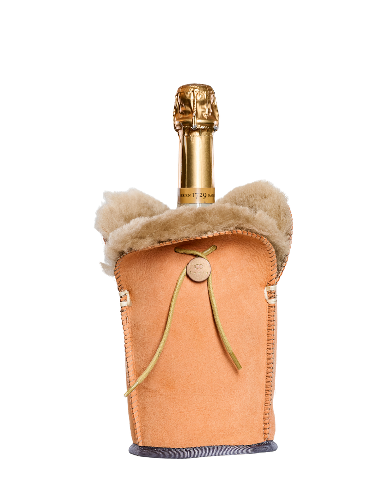 kywie xl champagne orange wildleder