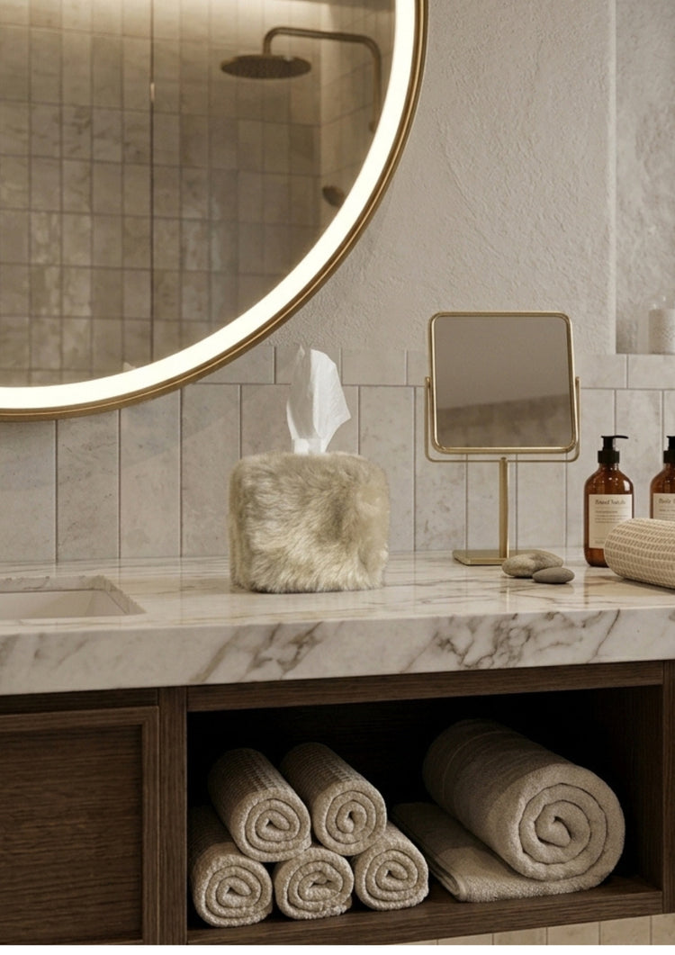 kywie tissue cube stone fluffy