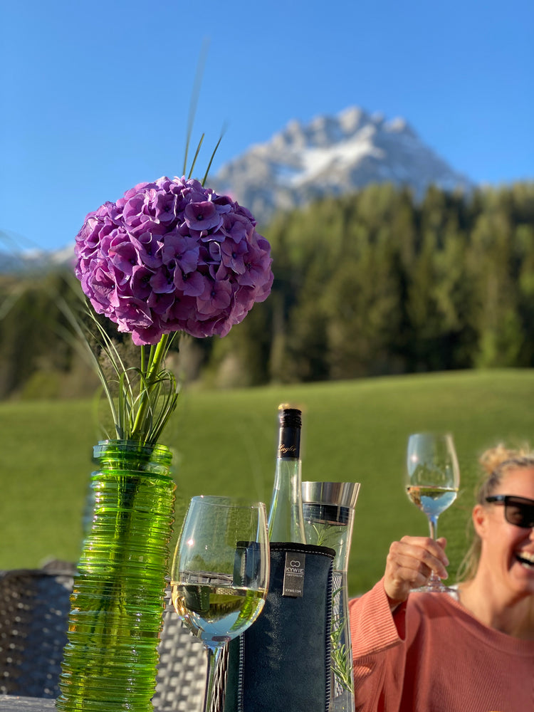 kywie wine denim suede