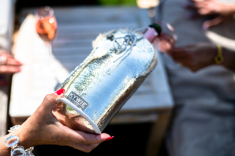 kywie champagne argent étincelant