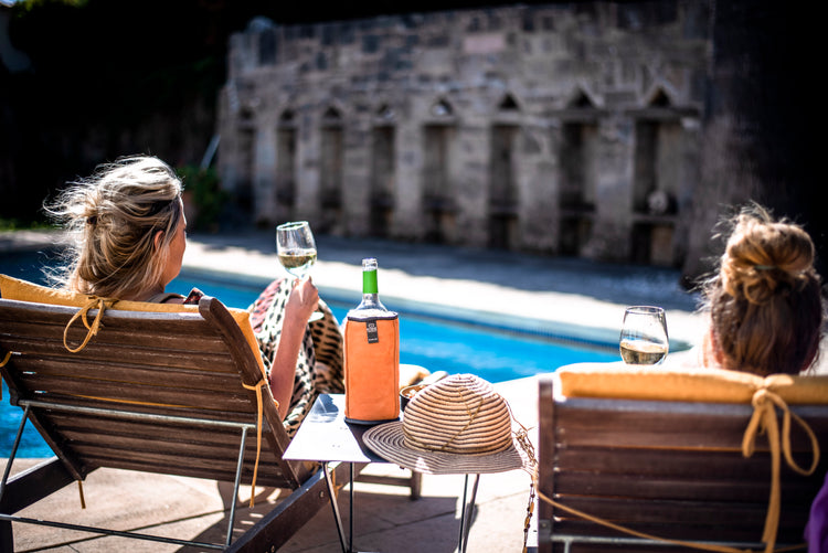 kywie wine orange suede