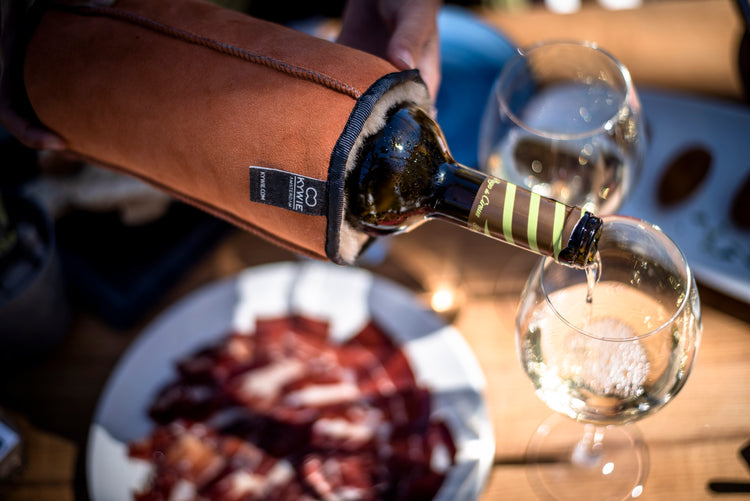 kywie wine orange suede