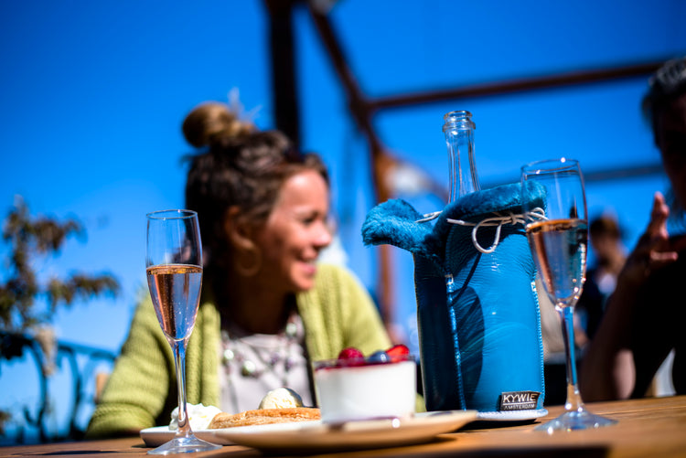 kywie champagne turquoise laque