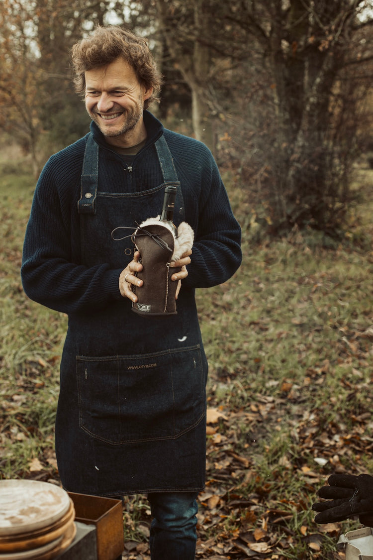 kywie champagne cuir marron