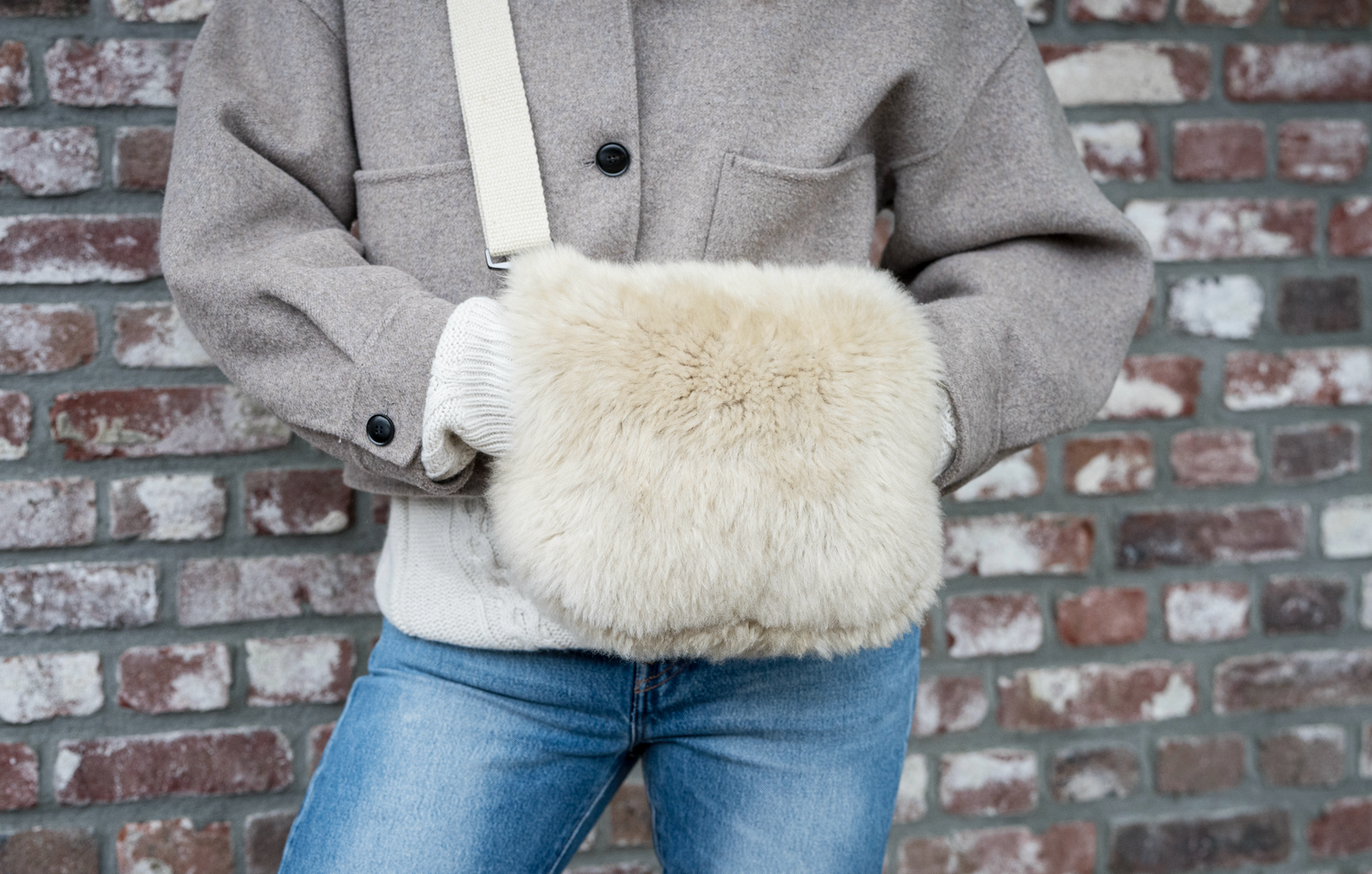 kywie's sheepskin bag collection