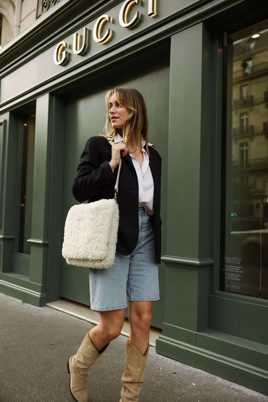 Laptop Sleeve 15/16 inch natural curly