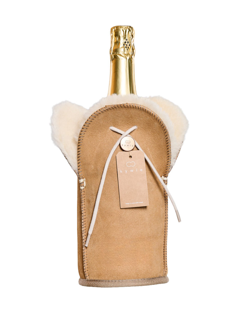 kywie KYWIE Champagne Camel Suède