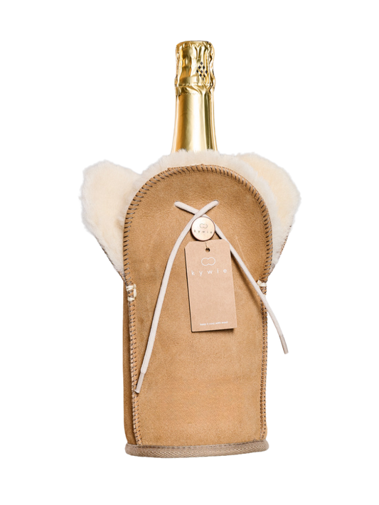 kywie champagne camel suede