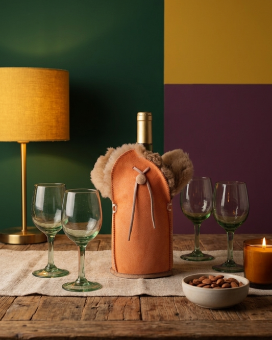 kywie champagne orange suede