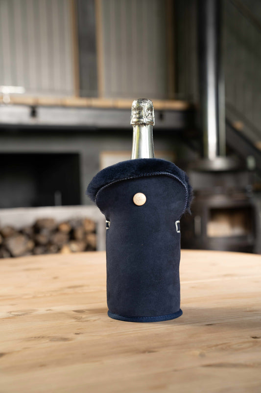 kywie tulip navy blue suede