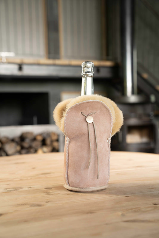 kywie champagne nude onyx suede