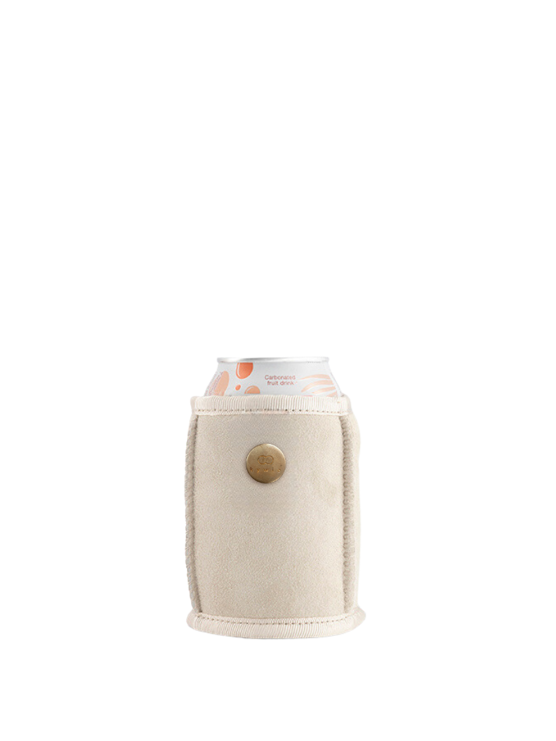 kywie Koozie Beige Wildleder