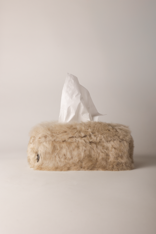 kywie tissue box cover stone fluffy