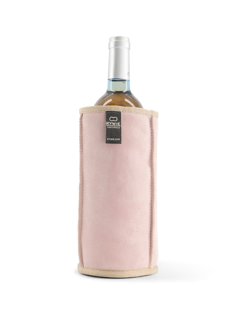 kywie wine baby pink suede