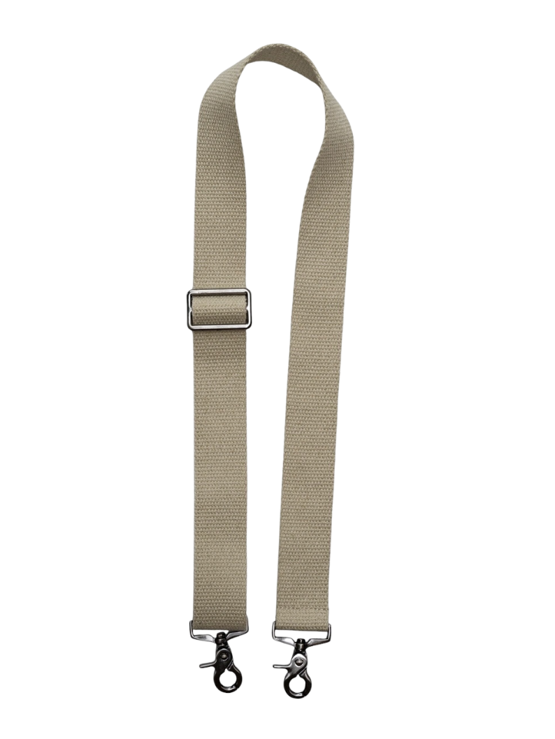 canvas strap beige
