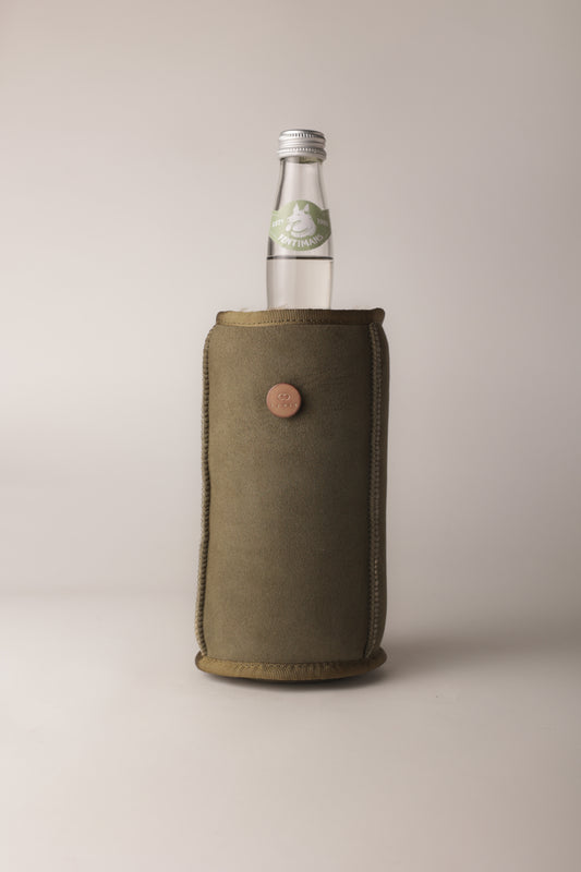 kywie wine olive suede