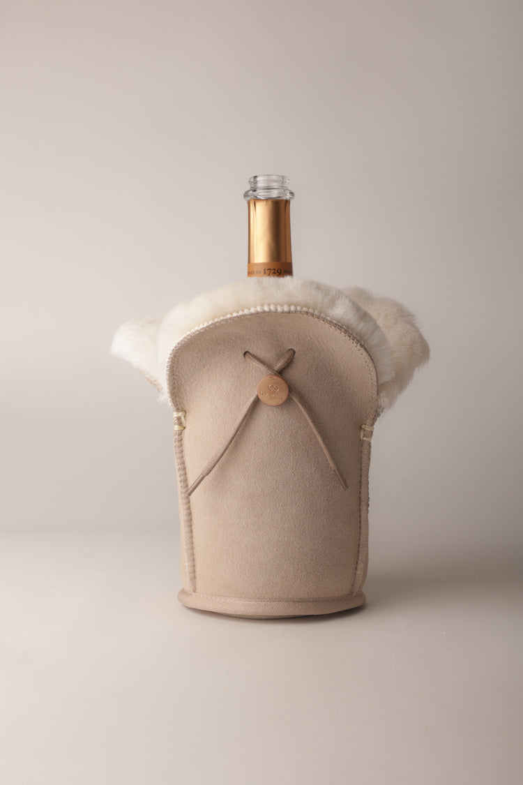 kywie xl champagne beige wildleder