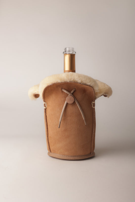 kywie xl champagne camel suede