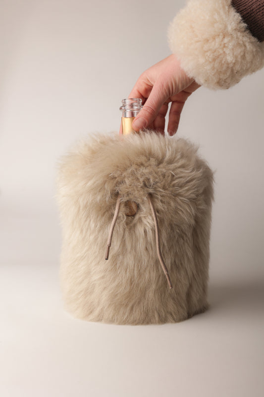 kywie xl champagne fluffy reverse