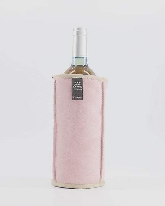 kywie wine baby pink suede